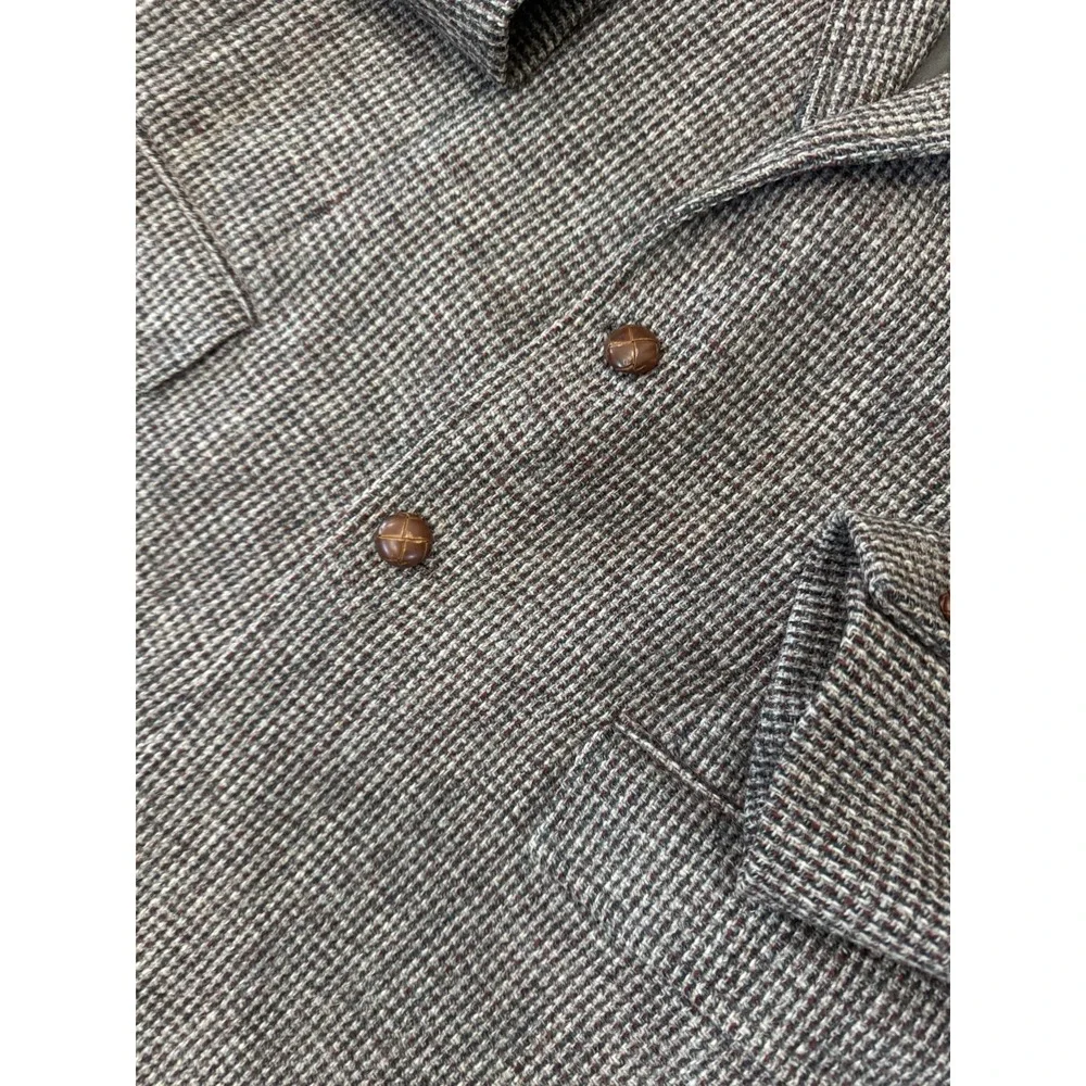 Vintage Dorman Winthrop Blazer Mens Lined Jacket Handwoven 100%‎ Pure Wool
